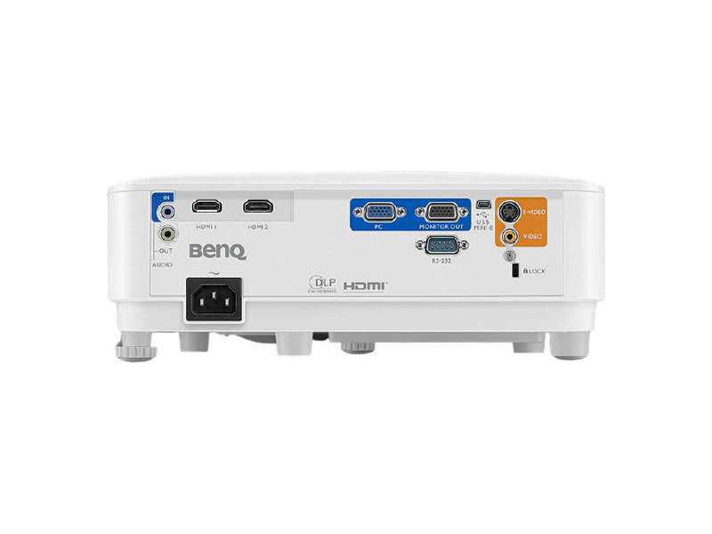9H.JHY77.1HE  Проектор BenQ MX550 DLP, 1024x768, 3600 AL, 1.1X, 1.96~2.15, HDMIx2, VGA, 2W speaker, White 1