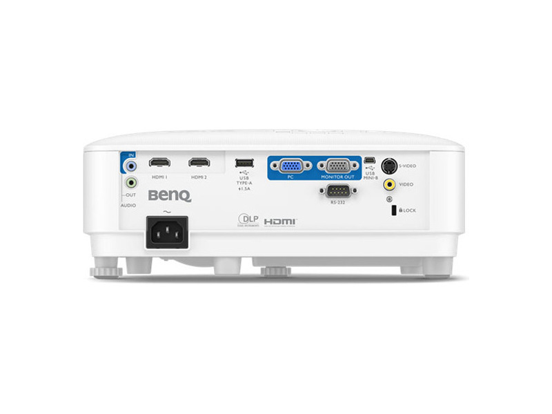 9H.JNG77.13E  Проектор BenQ MH560 DLP, FHD (1920х1080) 3800AL, 20000:1, 16:9, TR 1, 49-1, 64, zoom 1.1x, 10Wx1, VGA, D-Sub, HDMIx2, USB, WHITE, 2.3 kg 1
