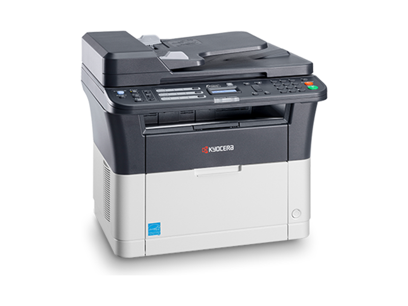 1102M63ND2  Принтер лазерный Kyocera FS-1025MFP АЗИЯ, аналог , P/ C/ S, ч/ б лазерный, A4, 25 стр/ мин, 1800x600 dpi, 64 Мб, USB 2.0, Network, лоток 250 л., Duplex, автопод., старт.тонер 1000 стр. тонер орг. TK-1124