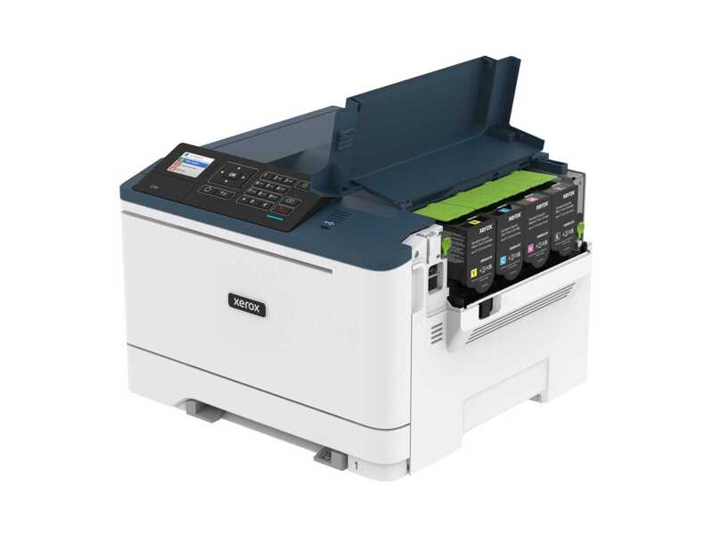 C310V_DNI  Принтер светодиодный Xerox Phaser C310V DNI цветной, А4, 33 стр/ мин, 80 K стр/ мес, Duplex, ADF, 1200 x 1200 dpi, 1000 МГц, 1 ГБ