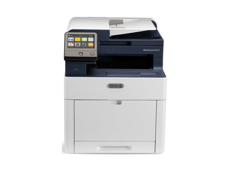 6515V_N  МФУ XEROX WC 6515N (цветное, P/ C/ S/ F, A4, 28/ 28 ppm, max 50K p/ mh, 2GB, PCL6, PS3, ADF, USB, Eth)