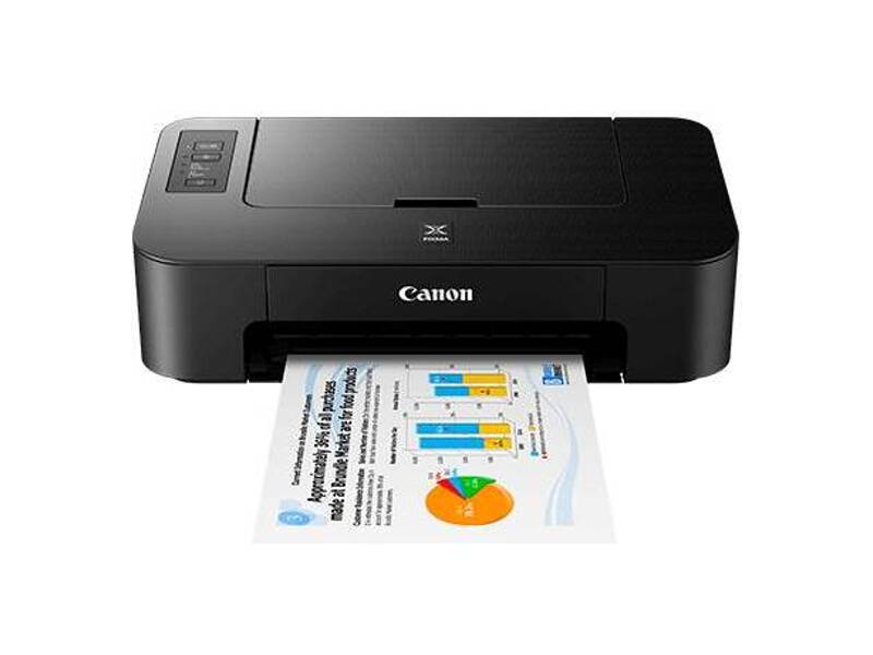 2319C006  Принтер струйный Canon PIXMA TS205 цветная печать, A4, 4800x1200 dpi, ч/ б - 8.8 стр/ мин (А4), цвет - 4 стр/ мин (А4), USB