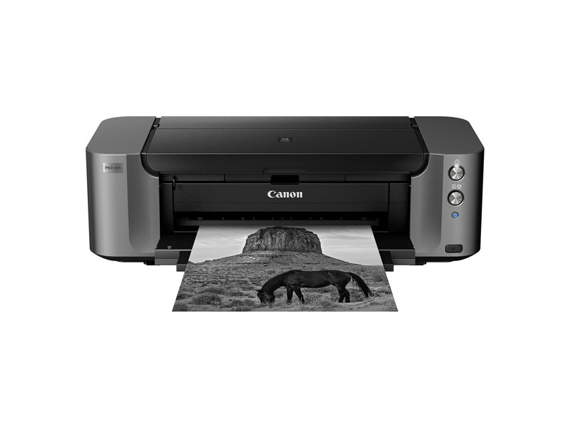 9983B009  Принтер струйный Canon Pixma PRO-10S (9983B009) A3+ WiFi USB RJ-45 черный/ серый 2