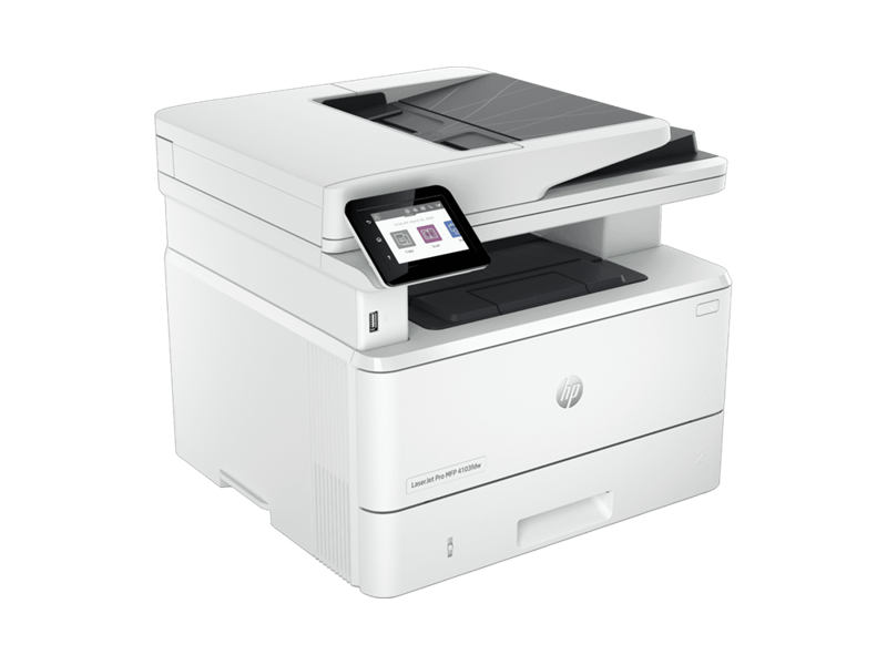 2Z629A#B19.  HP LaserJet Pro MFP 4103fdw p/ c/ s/ f , A4, 40 ppm, 512Mb, Duplex, 2 trays 100+250, ADF 50, USB 2.0/ GigEth/ 2.4-5GHZ Wi-Fi radio+BLE, W1510A in box, repl.W1A30A)