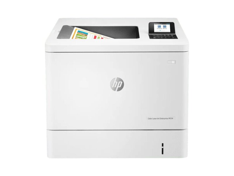 7ZU81A  Принтер HP Color LaserJet Enterprise M554dn, цветной, A4, А4 ч/ б макс. 33 стр./ мин, дуплекс, USB/ Ethernet