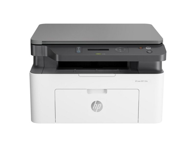 4ZB83A  МФУ HP Laser MFP 135w 4ZB83A лазерный, A4, 20стр/ мин, 1200x1200dpi, 128MB, Wi-Fi, USB
