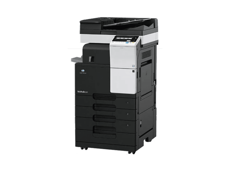 A7AH027 МФУ Konica Minolta bizhub 287, ч/ б, лазерный, А3, 28 стр/ мин, 2GB, 250GB