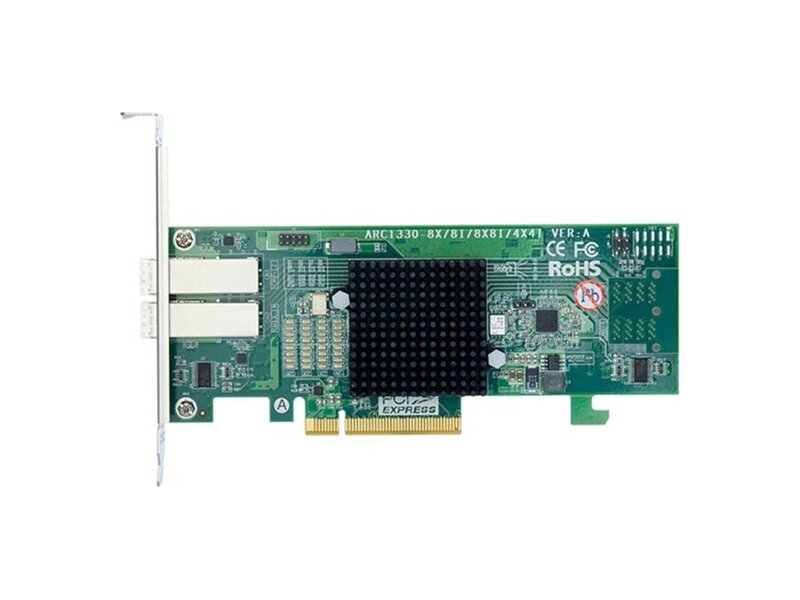 ARC-1330-8x Areca Host adapter ARC-1330-8x PCI-E Gen3 x8 LP SAS/ SATA 12G, HBA, 8x2ext SFF8644