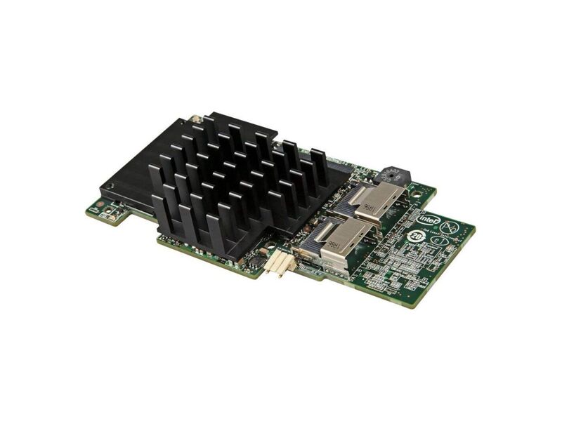 RMS25CB040  Intel RAID Module RMS25CB040 4 int ports PCI Express 2.0 x8 SAS/ SATA 6G LSI2208 RAID 0,1,10,5,50,6,60 1G