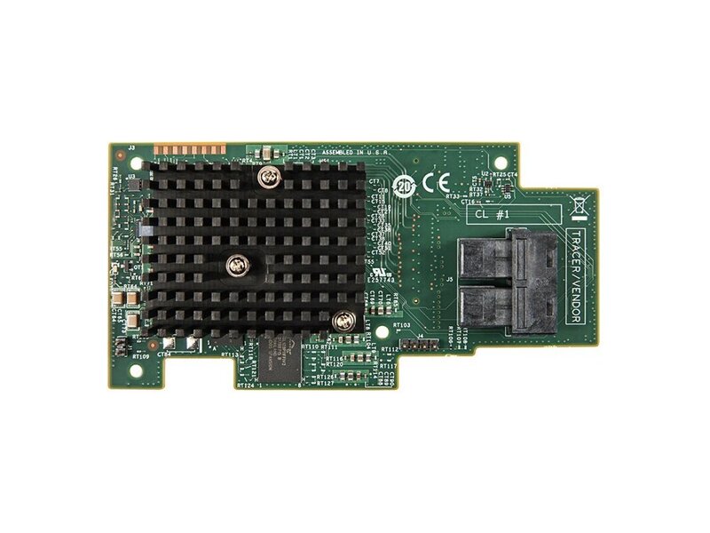RMS3HC080  Intel RAID Module RMS3HC080 8 int ports PCI Express 3.0 x8 SAS/ SATA 12G LSI3008 RAID 0,1,10,5,50,JBOD