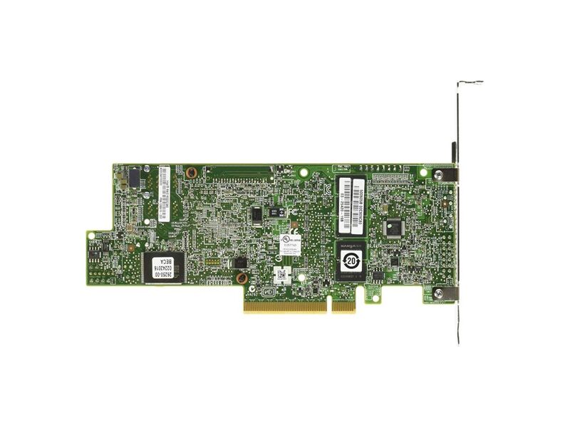 RS3DC040  Intel RAID controller RS3DC040 4 int ports PCI Express 3.0 x8 SAS 12G/ SATA 6G LSI3108 RAID 0, 1, 5, 10, 50, 60 1GB 1