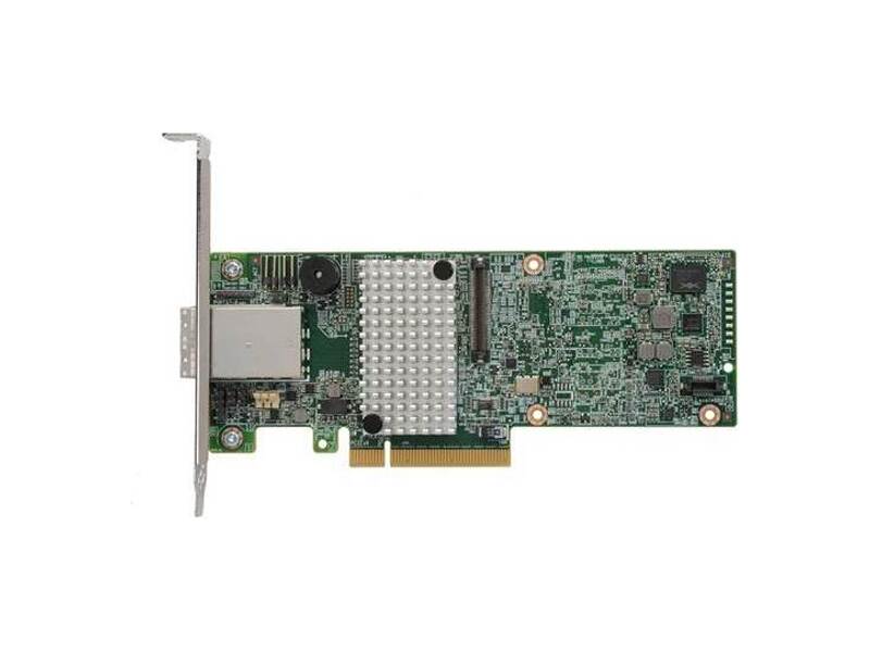 RS3SC008  Intel RAID controller RS3SC008 8 ext ports PCI Express 3.0 x8 SAS 12G/ SATA 6G LSI3108 RAID 0, 1, 10, 5, 50, 6, 60 1G