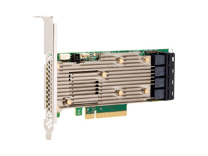 05-50011-00011  LSI MegaRAID 9460-16I SGL (05-50011-00 / 03-50011-30011) PCIe 3.1 x8 LP, SAS/ SATA/ NVMe, RAID 0, 1, 5, 6, 10, 50, 60, 16port(4* int SFF8643), 4GB Cache, 3516ROC
