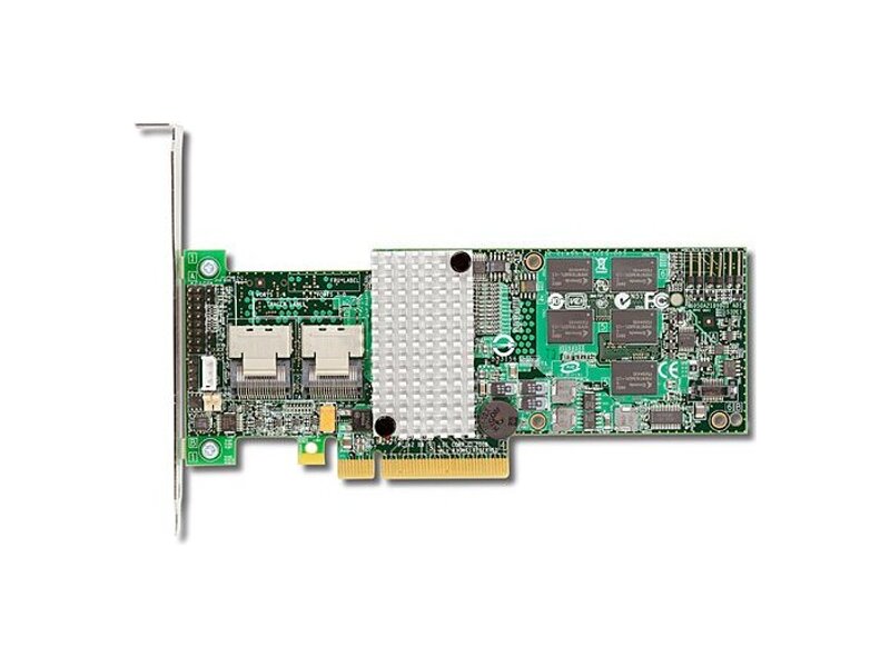 L5-25121-28  LSI MegaRAID SAS 9260-8i 8 int ports 2xSFF8087 PCI Express 2.0 x8 SATA 6G RAID 0,1,5,6,10,50,60 512MB 2