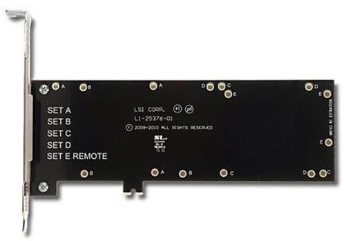 LSI00291  LSI BBU-BRACKET-05 панель для установки BBU07, BBU08, BBU09, CVM01, CVM02 в PCI-слот, для контроллеров серий MegaRAID 9260, 9271, 9361, 9380, 9460, 9480 (LSI00291 / L5-25376-00 )