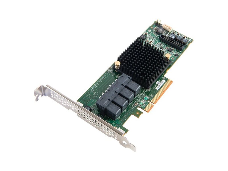 2277500-R  Adaptec RAID 8805 8 int ports 2xSFF8643 PCI Express 3.0 x8 SAS/ SATA 12G RAID 0,1,1E,5,6,10,50,60 1GB