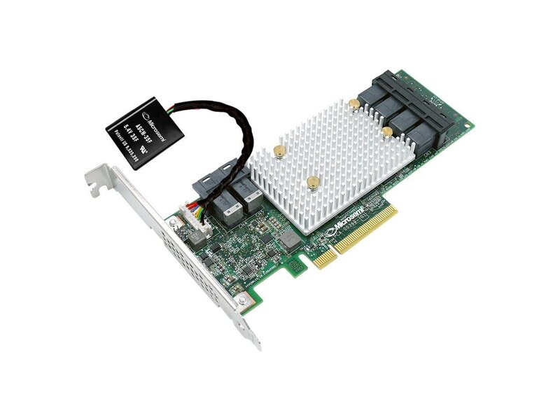 2291700-R  Adaptec SmartRAID 3101-4i 4 int ports 1xSFF8643 PCI Express 3.0 x8 SAS/ SATA 12G RAID 0, 1, 10, 5, 6, 50, 60 1G