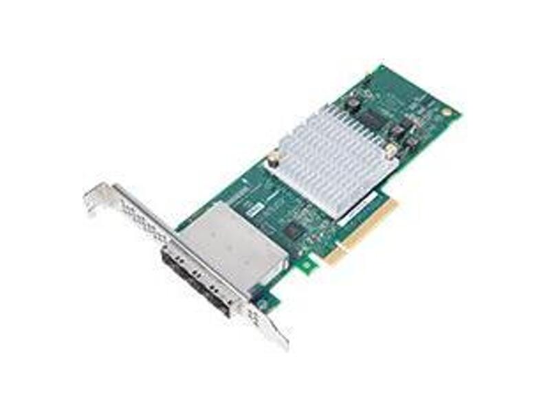 2288200-R  Adaptec HBA 1000-16e 16 ext ports 4xSFF8644 PCI Express 3.0 x8 SAS/ SATA 12G
