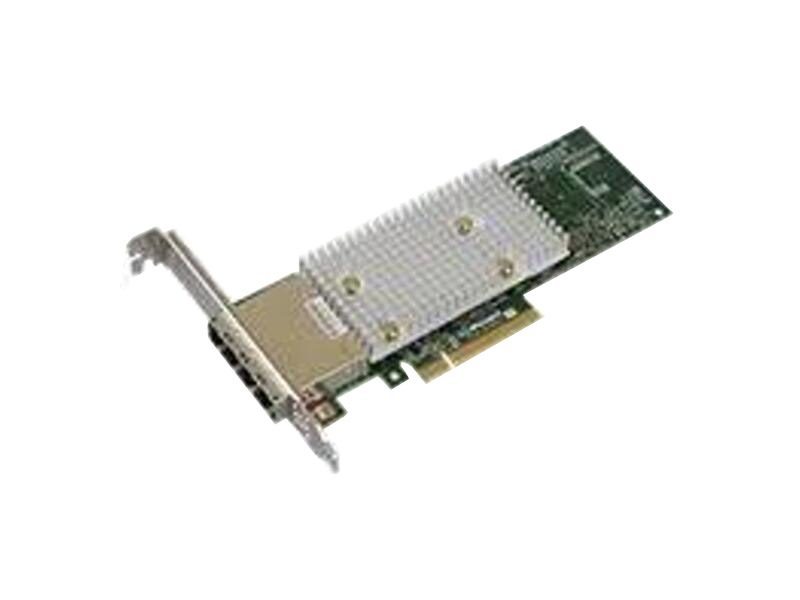 2293600-R  Adaptec HBA 1100-16e SGL 16 ext ports 4×SFF8643 PCI Express 3.0 x8 SAS/ SATA 12G