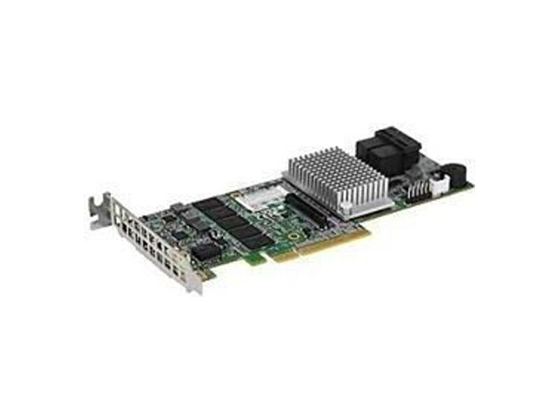 AOC-S3108L-H8IR-16DD  Supermicro AOC-S3108L-H8iR-16DD SAS3108 8 int ports PCI Express 3.0 x8 SAS 12G RAID 0, 1, 5, 6, 10 50, 60 2GB up to 16 HDD