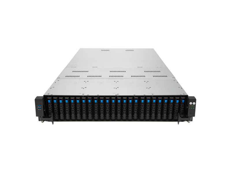 90SF00Z3-M02BY0  ASUS RS720-E10-RS24U/ 2U/ 2xIntel Xeon Scalable 3rd Gen/ C621/ 4xDIMM DDR4 3200 MHz/ 24 x 2.5'' HS/ 12x NVMe/ 12x SATA/ SAS/ 2x12x NVMe/ 2 x PCI-E Gen4 x8/ x16 FHFL/ PCI-E Gen4 x8 FHFL/ PCI-E Gen4 x16 FHFL/ OCP 3.0/ 4 x PCIe Gen4 x8/ 2 x PCIe Gen4 x16 FHFL