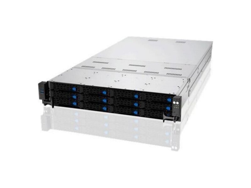 90SF01G5-M008P0  ASUS Server RS720A-E11-RS12 2U 2x AMD EPYC 7002/ 7003 32x DIMM DDR4 3200 12x HDD SSD 3.5/ 2.5 2x PSU 2400W