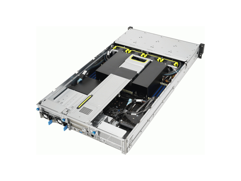 90SF01Z1-M008V0  Серверная платформа ASUS 2U Intel C741 LGA 4677 DDR5x32 RS720-E11-RS24U/ 10G / 2.6KW/ 24NVMe/ OCP/ GPU
