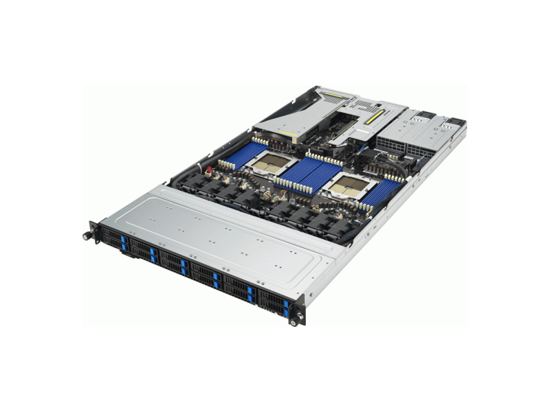 90SF02D1-M002D0  Asus Server RS700A-E12-RS12U/ 10G2.6K/ G AMD EPYC™ 9004 dual-processor 1U up to 24 DIMM, 12 NVMe, three PCIe® 5.0 slots, two M.2, OCP 3.0, one dual-slot GPU, ASUS ASMB11-iKVM