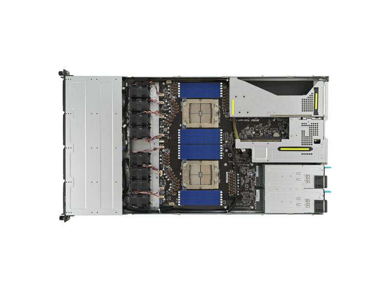 90SF02D1-M00MP0  Серверная платформа ASUS RS700A-E12-RS4U/ 1U/ 2xAMD EPYC 9004/ 24xDIMM DDR5 4800 MHz/ 4xSATA 6G/ 2xM/ 4x 3.5'' NVMe/ SATA/ SAS/ GPU PCI-E Gen4 x8 LP/ PCI-E Gen5 x16 LP/ 2xPCI-E Gen5 x16 FHFL / NO GPU PCI-E Gen4 x8 LP/ PCI-E Gen5 x16 LP/ PCI-E Gen5 x16 FHFL 1