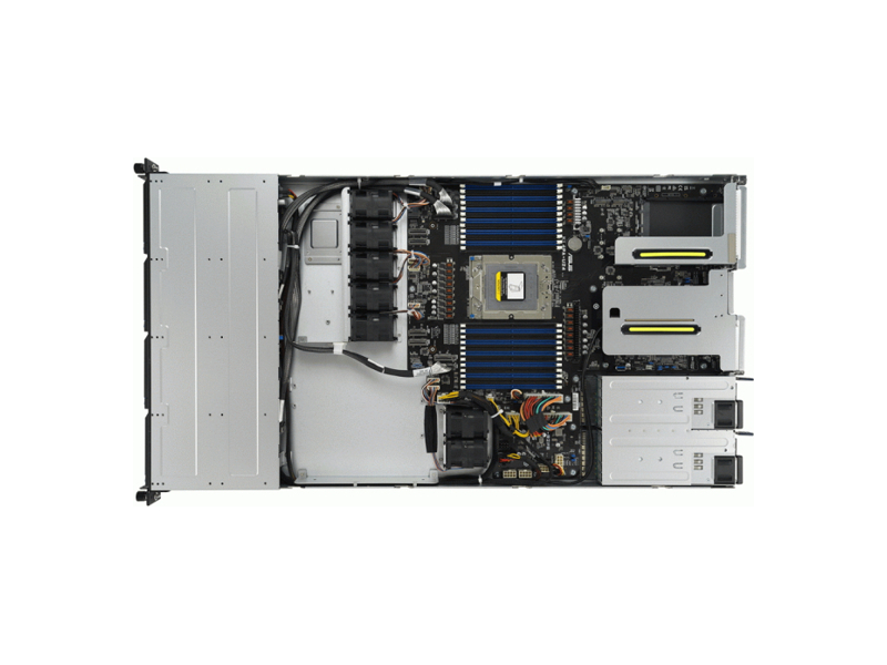 90SF02J1-M000N0  ASUS Server RS500A-E12-RS4U AMD EPYC 9004 single-processor 1U 24 DIMM 4 NVMe three PCIe® 5.0 slots two M.2 OCP 3.0 two single-slot GPUs ASUS ASMB11-iKVM 2
