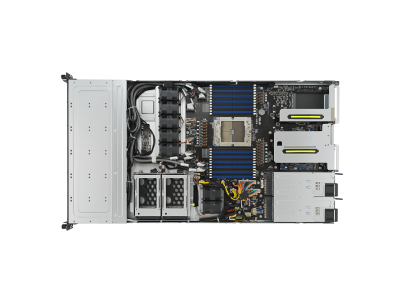 90SF02J1-M000S0  ASUS Server RS500A-E12-RS12U 1x AMD EPYC 9004 with up to 96 Zen 4 cores, 12-channel, up to 4800 MHz DDR5 SP5 Server, GPU, OCP, 1U Rackmount, 12x NVMe/ SAS/ SATA Hot-Swap Bays 2
