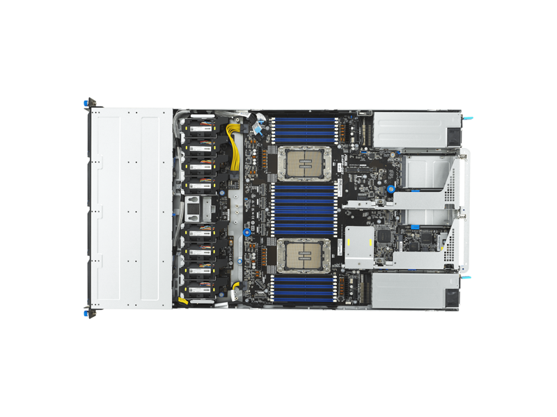 90SF03S1-M00170  Серверная платформа ASUS RS700-E12-RS4U/ 1U/ 2xIntel Xeon 6 Scalable/ 32xDIMM DDR5 8000 MHz max/ LGA4710/ 4x2.5''/ 3.5''/ HS/ 2xM.2 2280/ 2260/ 2xPCI-E Gen5 x16 FHFL/ 2xPCI-E Gen5 x16 SFF/ 2xUSB/ miniDP/ RJ45/ 2x2000W 2