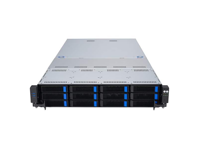 90SF03X1-M000C0  Серверная платформа ASUS RS521A-E12-RS12U/ 2U/ 1x AMD EPYC 9004/ 9005/ 24xDIMM DDR5 6400 MHz/ 12 x 3.5”HS/ 2 x 2.5” SATA HS/ 2xM.2/ Broadcom Mega RAID 9560-16i/ ASUS PIKE II 3008-8i 8-port SAS 12G HBA card/ 2 x PCI-E Gen5 x16 FHFL/ 4 x PCI-E Gen5 x8 FHFL/