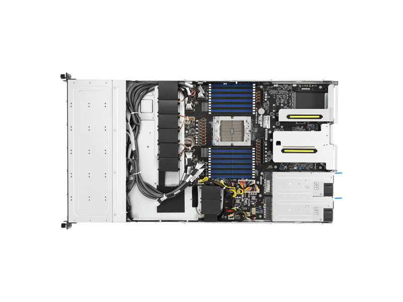 90SF03Y1-M000D0  Серверная платформа ASUS RS501A-E12-RS12U/ 1U/ 1x AMD EPYC 9004/ 9005/ 24xDIMM DDR5 6400 MHz/ 12 x 2.5”HS/ 12 x SATA/ SAS/ NVMe/ 4 x 2.5”HS/ NVMe/ SATA/ 12 x 2.5”HS/ 12 x SATA/ SAS/ NVMe/ 2xM.2/ ASUS PIKE II 3008-8i 8-port SAS 12G HBA/ 3xPCI-E Gen5 x16 FH 2