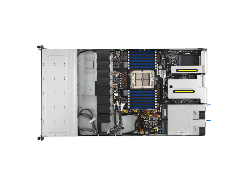 90SF03Y1-M002J0  Серверная платформа ASUS RS501A-E12-RS4U/ 1U/ AMD EPYC 9004/ 9005/ 24xDIMM DDR5 6400 MHz max/ LGA 6096/ 4 x 2.5”HS/ 4 x SATA/ SAS/ NVMe/ 2xM.2/ 2xUSB/ VGA Port/ 2xRJ45/ 2x1600W 2