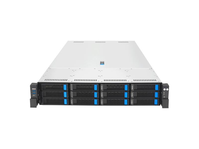 90SF0441-M000J0  ASUS Server RS720A-E13-RS12U/ 2U/ 2xAMD EPYC 9005/ 24xDIMM DDR5 6400 MHz/ LGA 6096P/ 12 x 2.5''/ 3.5”HS/ 12xNVMe/ 4xSATA/ SAS / 8xNVME/ SATA/ SAS/ 2x OCP3.0 Gen5 x16 SFF/ 2x PCI-E Gen5 x16 FHHL/ 6x PCI-E Gen5 x8/ 3x PCI-E Gen5 x16 FHFL/ 4xUSB/ miniDP/ RJ45