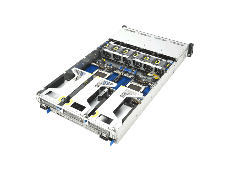 90SF0441-M009J0  Серверная платформа ASUS RS720A-E13-RS12U/ 2U/ 2xAMD EPYC 9005/ 24xDIMM DDR5 6400 MHz/ 8x2.5''/ 3.5''/ NVME/ SATA/ SAS/ 4x2.5''/ 3.5'' SATA/ HS/ 6 x PCI-E Gen5 x8/ 3 x PCI-E Gen5 x16 FHFL/ 2 x PCI-E Gen5 x16 FHHL/ 2xOCP 3.0/ 4xUSB/ miniDP/ RJ45/ 2x3200W 3