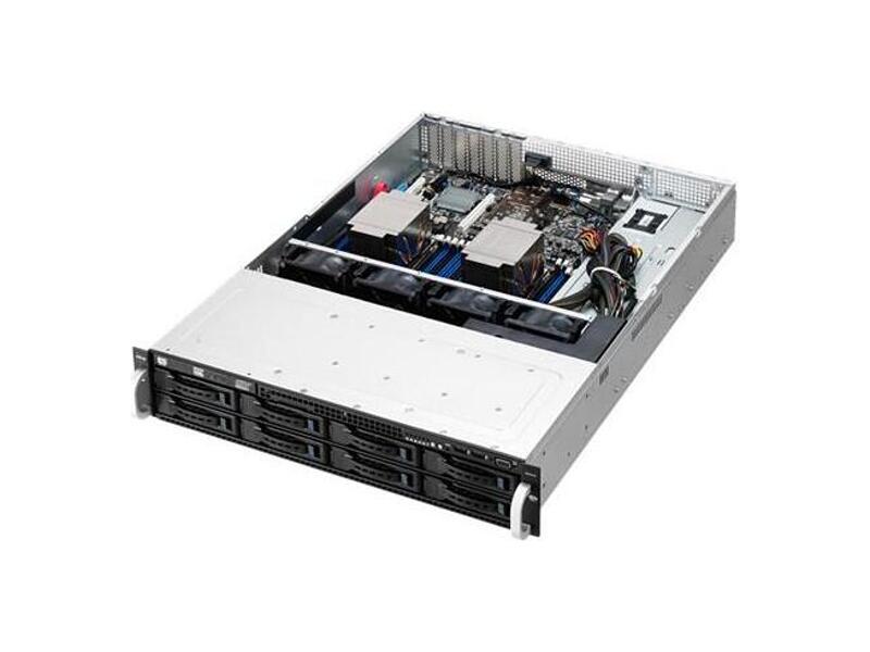 90SV03TA-M04CE0  ASUS Server RS500-E8-RS8 V2, 2U, 2xLGA2011-3, C612, 16x DDR4, 8x3.5'' HS Bays, 9xSATA6G, 1xM.2, 4xPCIE, 2x Intel I210AT + 1x Mgmt LAN, 2x800W