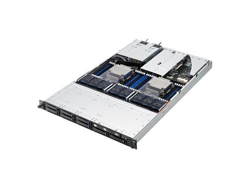 RS700-E8-RS8  ASUS Server RS700-E8-RS8, 1U, 2xS2011-3, C612, 24xDDR4 DIMM 2133MHz ECC Reg, 8x2.5'' HS bays, 10/ 9 SATA3, 0/ 1 M.2, DVDRW, PCI-E 3.0 (x16)FH, (x8)LP, PIKE II slot, OCP Mezzanine slot, VGA 32GB, 2GE, ASMB8-iKVM incl., 2x800W 80+ Platinum 1