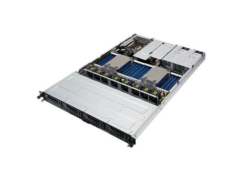 90SF0061-M00040  ASUS Server RS700A-E9-RS4, 1U, AMD EPYC 7000 Series, 32x DDR4, 4x 3.5'' HS, 2x M.2, 3xPCIE, OCP, 2xGE, 800W