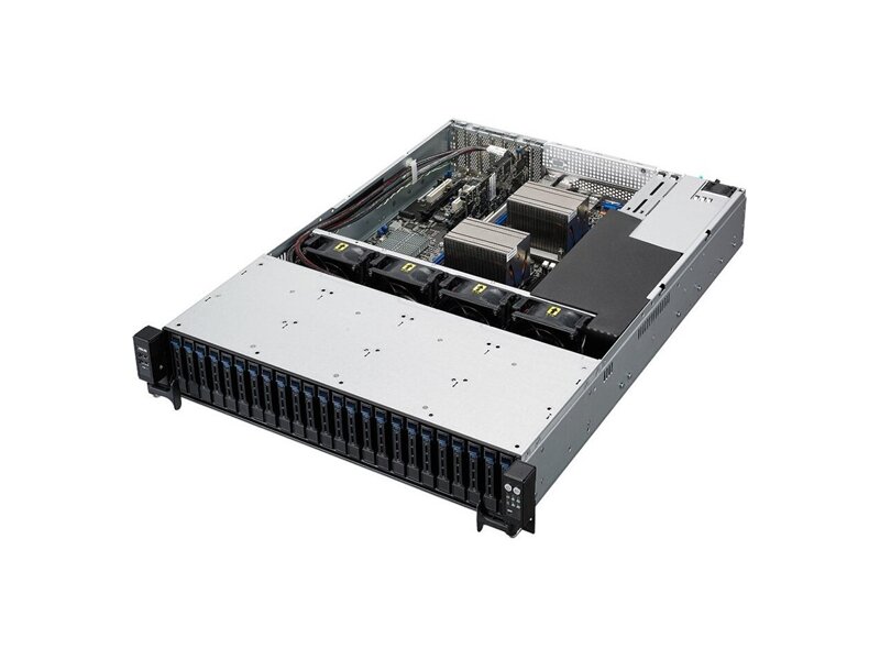 90SV040A-M02CE0  ASUS Server RS720-E8-RS24-ECP, 2U, 2xLGA2011-3, C612, 16x DDR4, 24x 2.5'' HS Storage Bays, 2x 2, 5'' HS SSD Bays, 9xSATA6G + 1xM.2, 5xPCIE, 800W