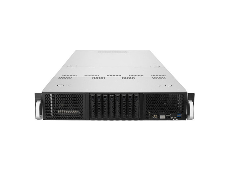 90SF0071-M00360  ASUS Server ESC4000 G4S, 2U, 2xLGA3647, C621, 16x DDR4, 8x 2.5'' HS, 8x SATA 6G, M.2, 11xPCIE, 2xGE, 1600W