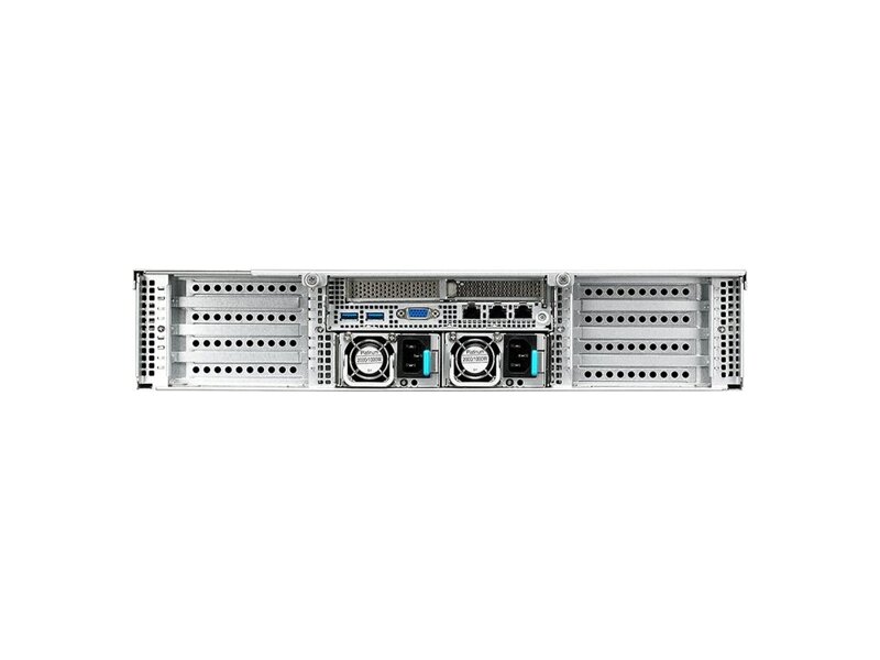 90SF0071-M04120  ASUS Server ESC4000 G4/ 2200W, 2U, 2xSocket P LGA 3647 (1st 2nd Intel), 8 x hsb 3.5'' (6 SATA+ 2SATA/ NVME), 16DIMM, 1 x Dual Port Intel I350-AM2 Gigabit LAN controller + 1 x Mgmt LAN, 1+1 Redundant 2200W 1