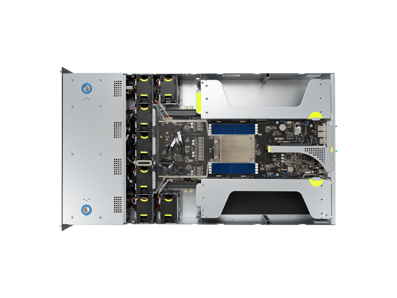 90SF0251-M00150  ASUS Server ESC4000A-E11-SKU1 2U single-socket GPU server supports up to 8 single-slot GPUs, 8 DIMM, PCIe 4.0, M.2, NVMe, OCP 3.0, Dual LAN, ASUS ASMB10-iKVM and max. TDP up to 280 W 1600W(1+1) 2