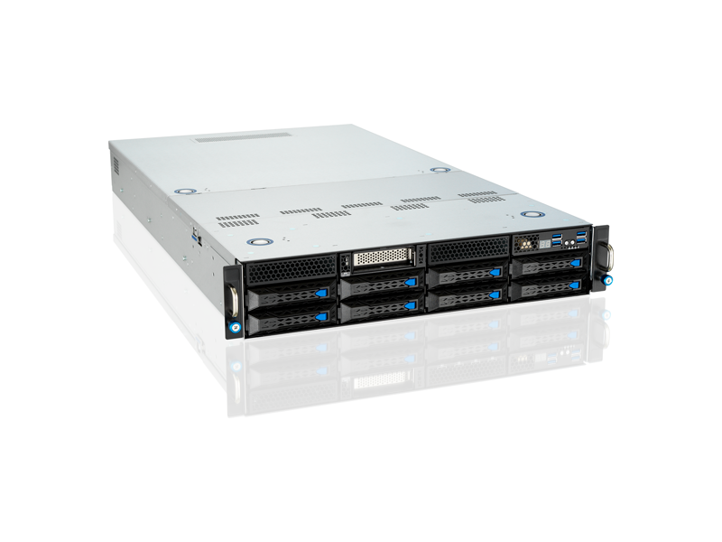 90SF0251-M00150  ASUS Server ESC4000A-E11-SKU1 2U single-socket GPU server supports up to 8 single-slot GPUs, 8 DIMM, PCIe 4.0, M.2, NVMe, OCP 3.0, Dual LAN, ASUS ASMB10-iKVM and max. TDP up to 280 W 1600W(1+1)