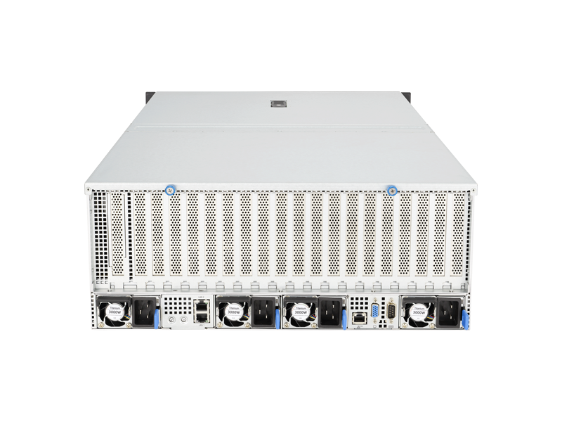 90SF02H4-M00220  Серверная платформа/ ASUS ESC8000A-E12P-SKU4/ 10G/ 4U/ 2xAMD EPYC 9004/ 24x RDIMM DDR5 4800MGz / 8 x 3.5'' HS / 8xM.2 NVMe / 13xPCi-E 5.0/ OCP/ 3KW(2+2)/ 2xUSB/ VGA/ Com/ RJ45 1