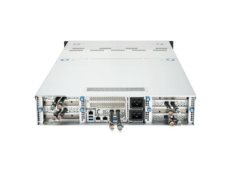 90SF02M3-M01090  Серверная платформа ASUS ESC4000A-E12-SKU1/ 2U/ AMD EPYC 9004/ 9005/ 12xDIMM DDR5 4800 MHz/ ASUS PIKE II 3008 8xSAS 12G/ ASUS PIKE II 3108 8xSAS 12G/ MegaRAID 9540-8i/ MegaRAID 9560-16i/ 4 x PCI-E Gen5 x16 FH/ FL/ 8xPCI-E Gen5 x8 FH/ FL/ PCI-E Gen5 x16 FH 1