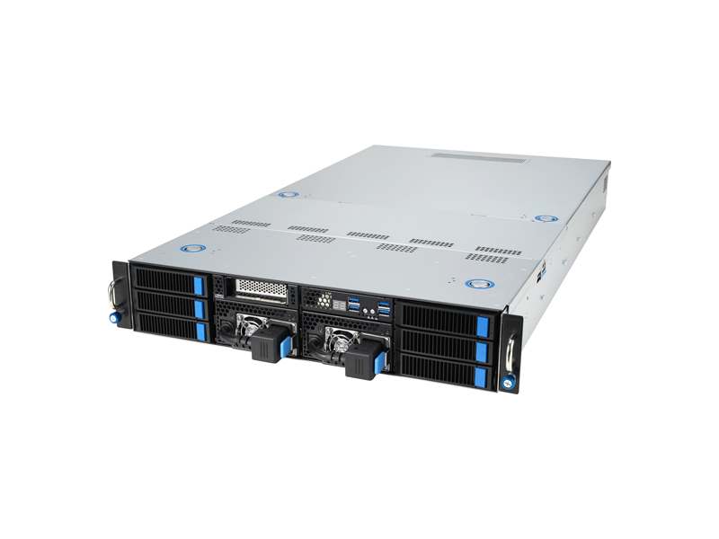 90SF02M3-M01090  Серверная платформа ASUS ESC4000A-E12-SKU1/ 2U/ AMD EPYC 9004/ 9005/ 12xDIMM DDR5 4800 MHz/ ASUS PIKE II 3008 8xSAS 12G/ ASUS PIKE II 3108 8xSAS 12G/ MegaRAID 9540-8i/ MegaRAID 9560-16i/ 4 x PCI-E Gen5 x16 FH/ FL/ 8xPCI-E Gen5 x8 FH/ FL/ PCI-E Gen5 x16 FH