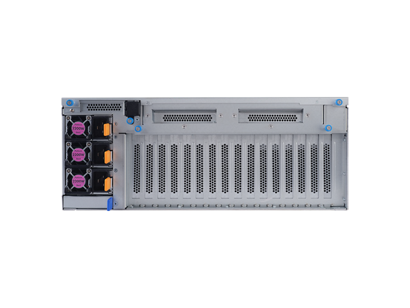 6NG482Z54MR-00  Gigabyte Rack Server 4U G482-Z54 2x (socket SP3) AMD EPYC 7002/ 7003, 2 x 2.5'' NVMe, 8 x 2.5'' SATA hs HDD/ SSD (non supp SAS devices), 32 x DIMM, 2 x 1GbE LAN (I350-AM2) + 1 x 10/ 100/ 1000 management LAN + NCSI, AST2500, 3 x 2200W 1