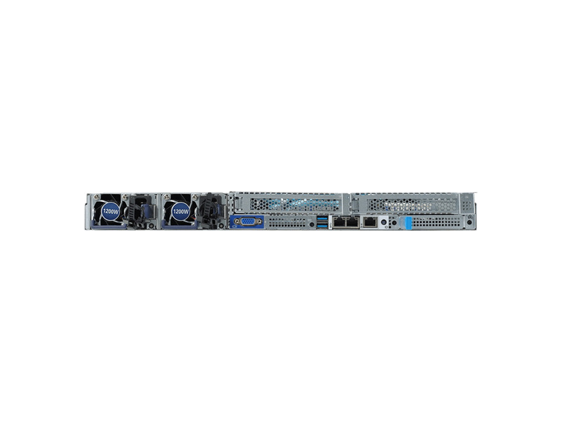 6NR182Z90MR-00-A00  Серверная платформа Gigabyte R182-Z90 1U, 2x AMD EPYC 7002/ 7003, Socket SP3, 32 x DIMM, 4 x 3.5'' SATA hs HDD/ SSD + 2.5'' HDD/ SSD, 2 x 1GbE LAN (I350-AM2) + 1 x 10/ 100/ 1000 management LAN, AST2500, 2 x 1200W 1
